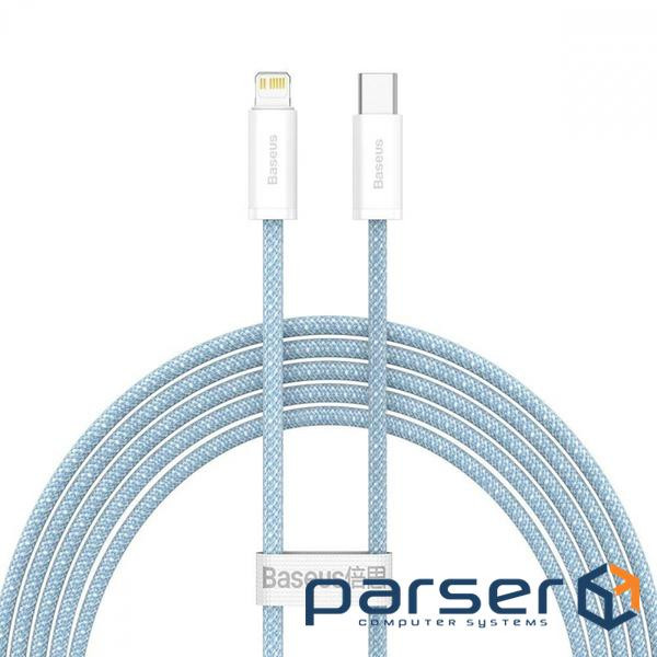 Кабель BASEUS Dynamic Series Fast Charging Data Cable Type-C to iP 20W 2м Blue (CALD000103)