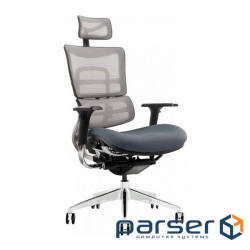 Офісне крісло GT Racer X-802 Bright Gray (X-802 Bright Gray (W-20 B-40))