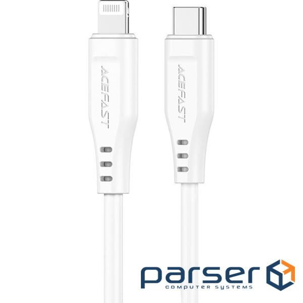 Кабель ACEFAST C3-01 USB-C to Lightning 1.2м White (AFC3-01W)
