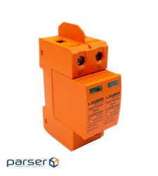 Обмежувач перенапруги Leader DC2P 500В 40кА (LD-SPD2P-40KA-500V)