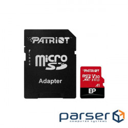 MicroSDXC (UHS-1 U3) Patriot EP Series 1T b class 10 V30 (R-100MB/s, W-80MB/s) (adapt (PEF1TBEP31MCX)