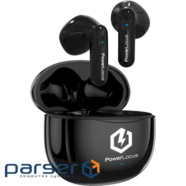 Навушники POWERLOCUS Vibe Black (pwl-vibe-black)