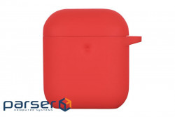 Чохол 2Е для Apple AirPods, Pure Color Silicone (3.0mm) , Red (2E-AIR-PODS-IBPCS-3-RD)