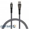 Date cable USB 2.0 AM to Micro 5P 1.0m black Grand-X (FM09) (FM-09)