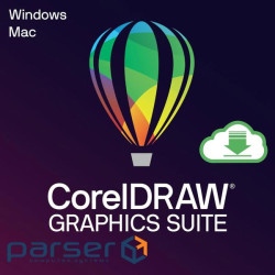 ПЗ для мультимедіа Corel CorelDRAW Graphics Suite 2024 EN/FR/DE/IT/ES/BP/NL Windows/ (ESDCDGS2024ML)
