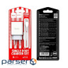 Зарядний пристрій HOCO C81A Asombroso USB + cable Micro 5P 10.5W White (6931474727954)
