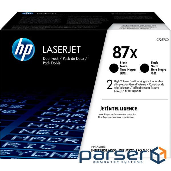 Картридж HP LJ 87X Dual Pack (CF287XD)