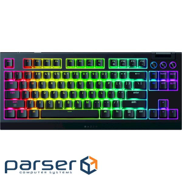 Клавіатура бездротова RAZER BlackWidow V4 TKL Black (RZ03-05480100-R3M1)