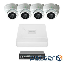 Комплект видеонаблюдения на 4 камеры GV-IP-K-W99/4 4MP