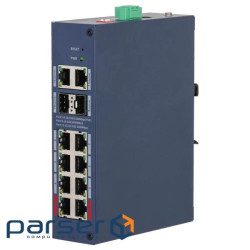 Коммутатор 12 портов управляемый Dahua DH-CHS4212-8GT-110 PoE