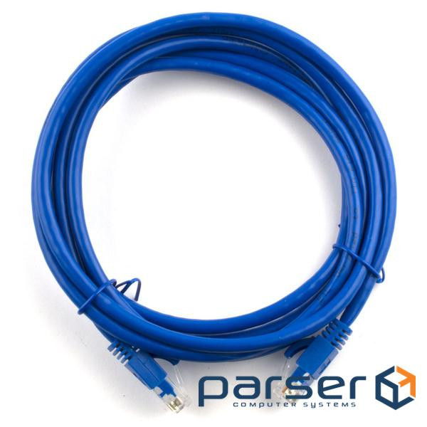 Патч-корд 20 м, UTP, Blue, Ritar, литий, RJ45, кат.6е, мідь (1925)