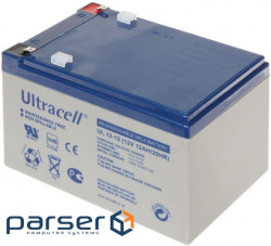 UPS battery Ultracell 12V-12Ah, AGM (UL12-12)
