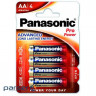 Батарейка Panasonic AA PRO POWER * 4 (LR6XEG/4BP)