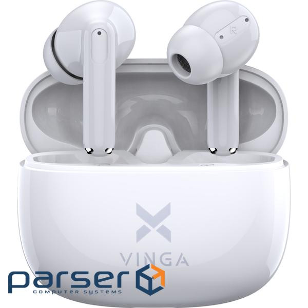 Навушники Vinga HBT060 Bluetooth White (HBT060WT)