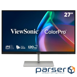 Монітор 27" 120 Гц 2K Pantone,100% sRGB і заводськ им калібруванням із USB-C 90 Вт VIEWS (VP2766-2K)