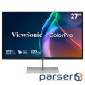 Монітор 27" 120 Гц 2K Pantone,100% sRGB і заводськ им калібруванням із USB-C 90 Вт VIEWS (VP2766-2K)