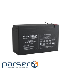 AGM Gel батарея 12V/9Ah глибокого розряду MR-PBU1 2-9 Герметична свинцево-кислотна бата (MR-PBU12-9)