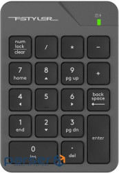 Клавиатура цифровая A4Tech Fstyler FGK21C Grey (FGK21C (Grey))