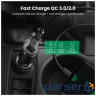 Перехідник USB 3.0 AM to USB-C F gray Ugreen (50533)
