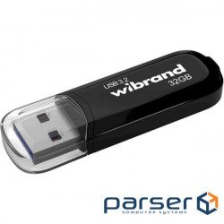 Флешка WIBRAND Marten 32GB USB3.2 Black (WI3.2/MA32P10B)