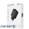 СЗУ Proove Silicone Power 2 45W (Type-C+USB) black (WCSP24110001)