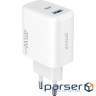 СЗУ Proove Silicone Power 2 45W (Type-C+USB) black (WCSP24110001)