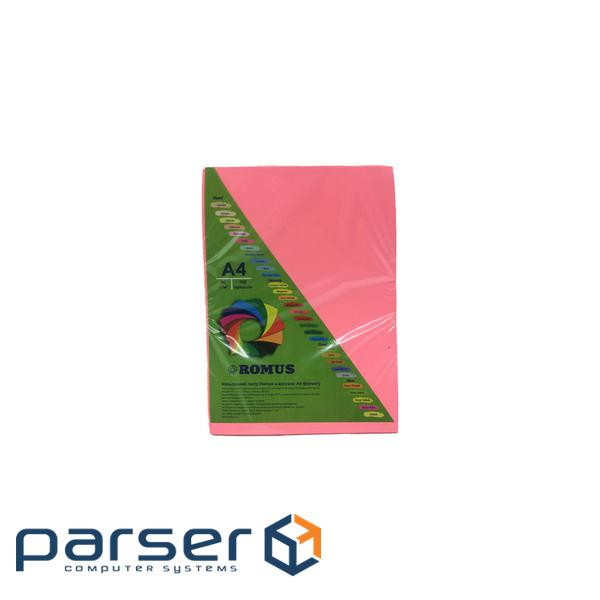 Папір Romus A4 80 г/м2 100sh Neon pink (R50720)