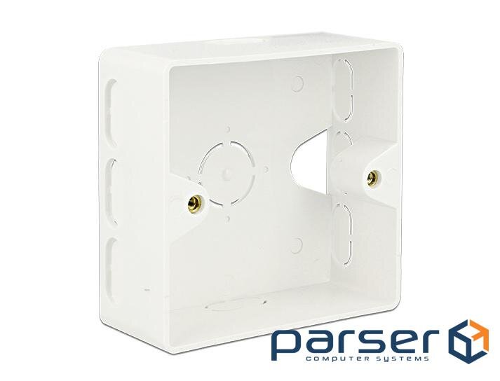 Аксесуари Keystone Keystone розетка,Підрозетник 80x80x35mm,білий (70.08.6128-1)