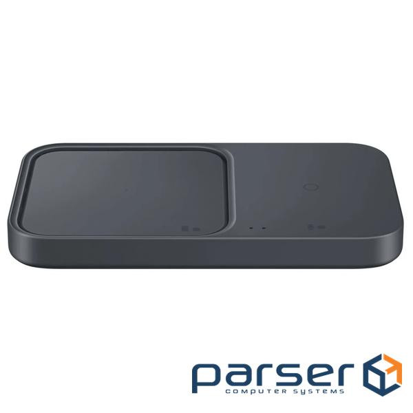 Зарядний пристрій Samsung Duo 15W Grey (EP-P5400BBEGEU)