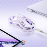 Миша GravaStar Mercury M1 Pro, magnesium alloy body, BT/WL/USB-A, RGB, Lavender (GRAVASTARM1PRO PL)