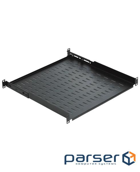 Полиця висувна MIRSAN 19, 1U, для монітора, глибина 600мм, 4-х точкові з"єднані біч (MR.HRK60.01 YK) (MR.HRK60.01 YK)