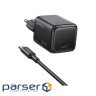 Зарядний пристрій Ugreen X517 USB-C PD25W GaN black (65736)