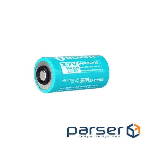 Акумулятор Olight IMR16340 (СR123) 550mAh Li-ion (ORB-16C05-10C)