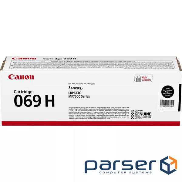 Картридж Canon 069H Black 7.6K (5098C002)