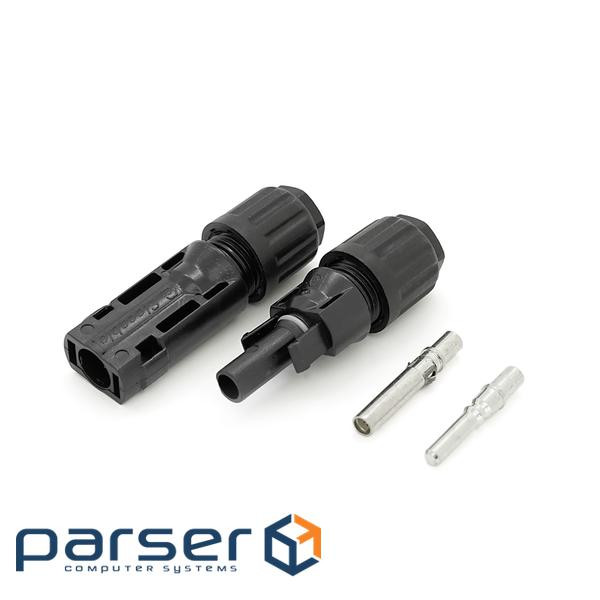 Конектор МС4 фотоелектричний 1500V50A 4мм2-IP67 для монтажу сонячних систем , Q500, OE (CN40-CM-12-4)