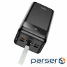External battery HOCO J86B Electric 22.5W fully compatible power bank(60000mAh) (6931474771742)