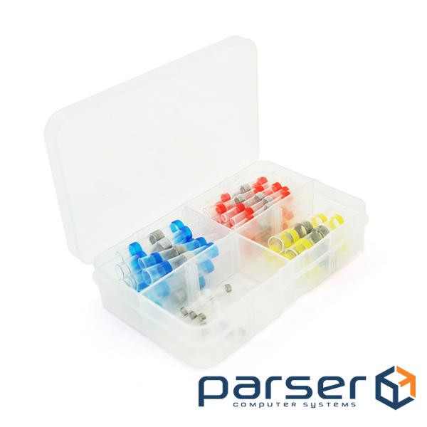 Набор термоусадочних гільз з припоєм Q50 Red 0.5-1.50mm&sup2, (23) Blue 1.50-2.50mm& (FY039) Q50 Red 0.5-1.50mm&sup2, (23) Blue 1.50-2.50mm& (FY039)