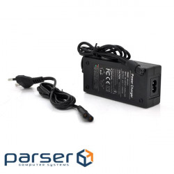 Charger for charging GYROSCOOTERS 36V (Max.: 42V / 2A), 3pin plug, with indication (ZWB4802)