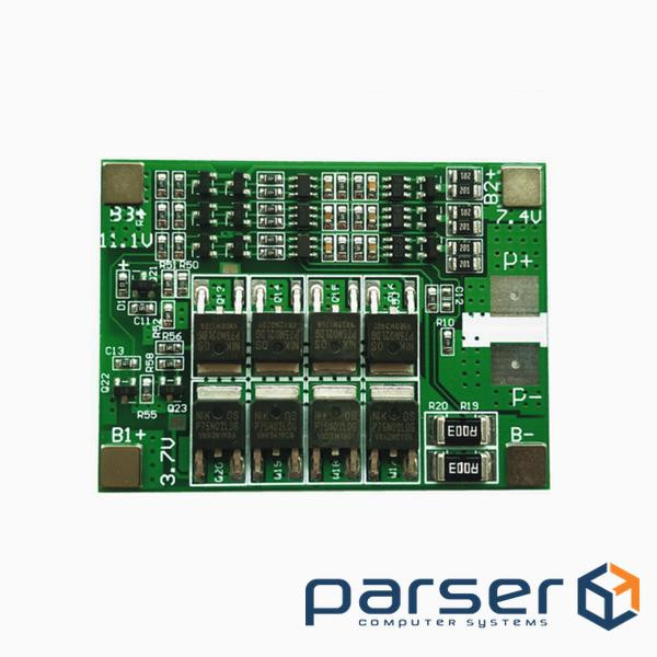 Контролер заряду для літієвої батареї 18650, робочий струм 40A (14688) 40A (14688)