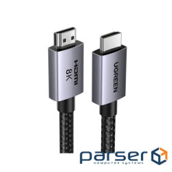 Кабель мультимедійний HDMI M to HDMI M 2.0m 8K black Ugreen (25910)