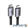 Кабель мультимедійний HDMI M to HDMI M 2.0m 8K black Ugreen (25910)