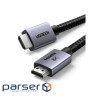 Кабель мультимедійний HDMI M to HDMI M 2.0m 8K black Ugreen (25910)