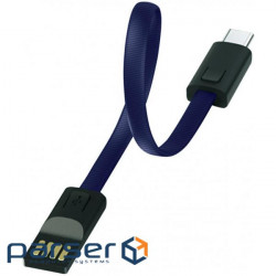 Date cable USB 2.0 AM to Type-C 0.22m blue ColorWay (CW-CBUC023-BL)