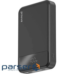 Портативна Батарея Proove Hoodman Magnetic 20W 10000mAh black (PBH120010001 black)