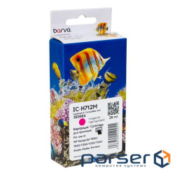 Картридж Barva HP 712 (3ED68A/3ED78A) 29 мл, Magenta (IC-H712M)