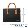 Сумка для ноутбука 15.6" ColorWay Stylish, Black (CW-LBS156-BK)