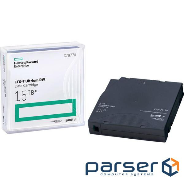Дата-картридж HP LTO-7 Ultrium 15TB RW Data Cartridge (C7977A)