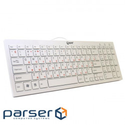 Keyboard Extradigital ED-K101 White, USB (KUS7108 White)