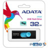 USB флеш накопичувач A-DATA 32GB UV320 Black / Blue USB 3.1 (AUV320-32G-RBKBL)