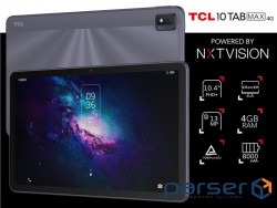 The tablet TCL 10 TABMAX LTE (9295G) 10.4” FHD 64GB Space Gray (9295G-2DLCUA11)